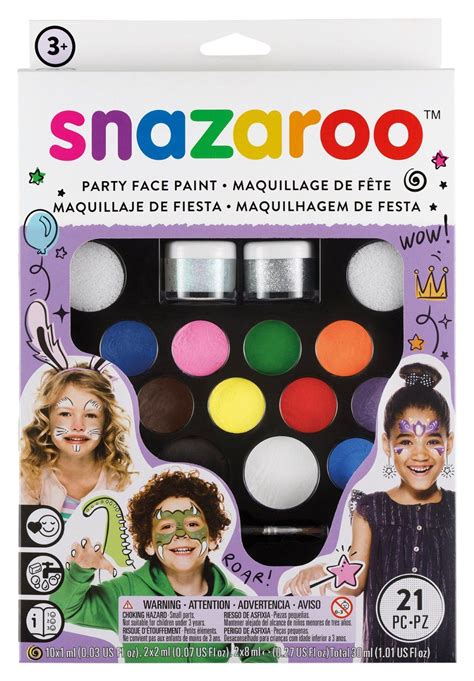 snazaroo face paint|snazaroo face paint instructions.